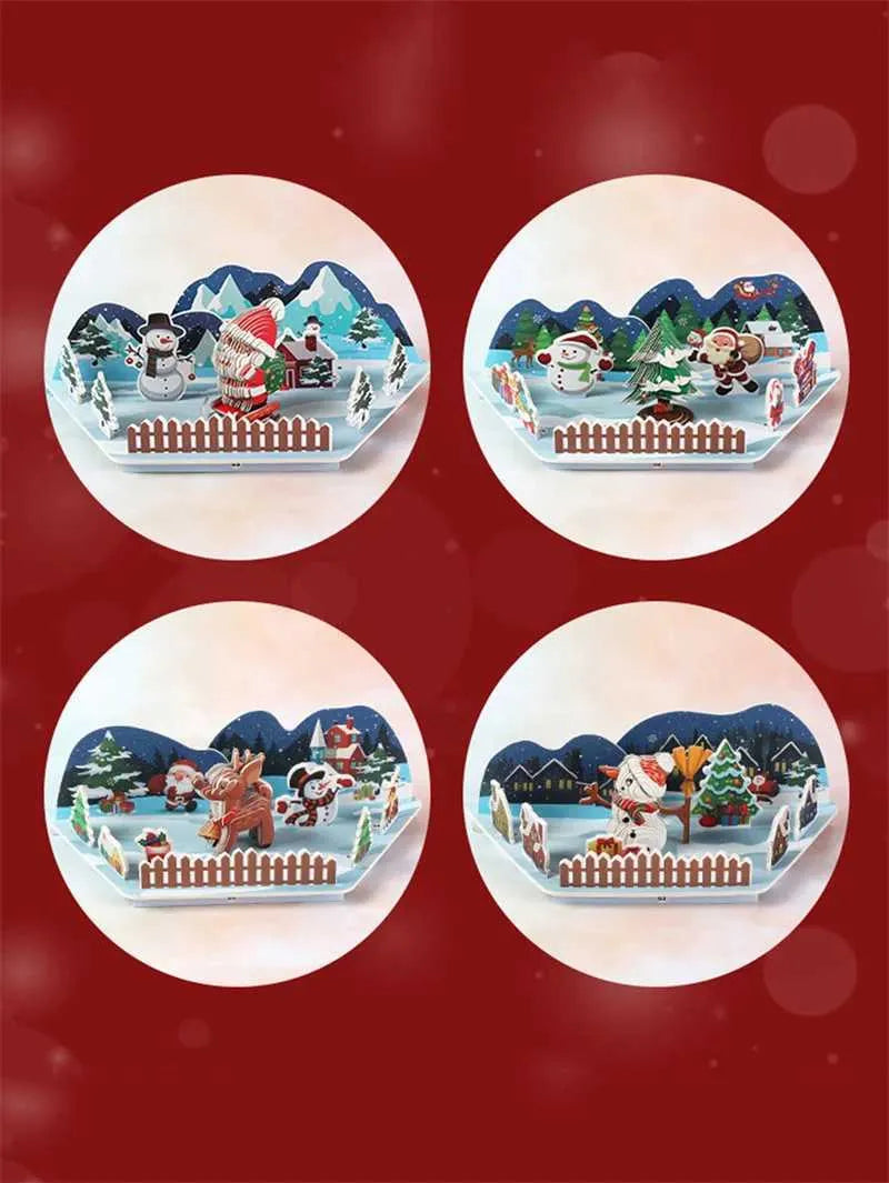 Świąteczne Puzle 3D